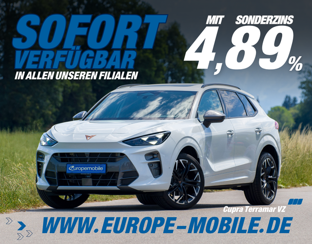 Cupra Terramar - 2026 VZ 2.0 TSI 195kW DSG 4Drive (Lager) XL/AHK/PANO/MATRIX/SENNH./5J.GARA./UVM.