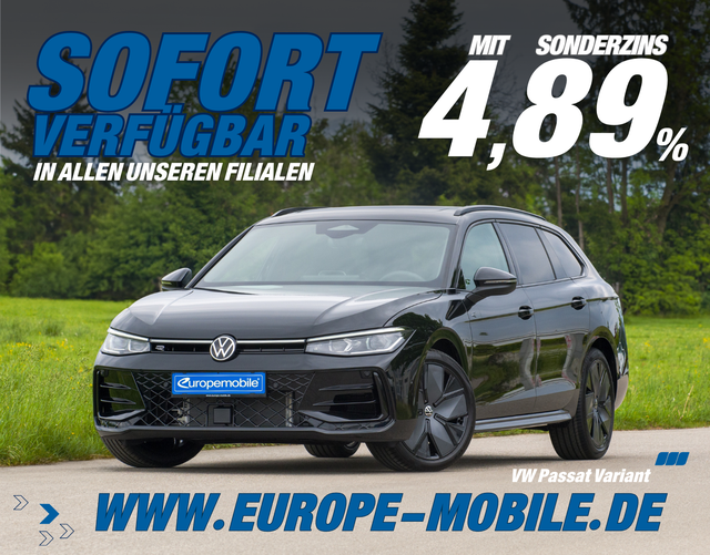 Volkswagen Passat Variant - 2026 R-Line 2.0 TDI SCR 4MOTION 193 DSG (Lager) MATRIX/PANO/HEAD/NAV/AHK/19