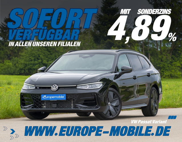 Volkswagen Passat Variant - 2026 R-Line 2.0 TDI SCR 4MOTION 193 DSG (Lager) MATRIX/STANDHEIZ/HEAD/NAV15/19