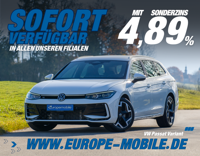 Volkswagen Passat Variant - 2026 R-Line 2.0 TDI SCR 4MOTION 193 DSG (Lager) NAV15