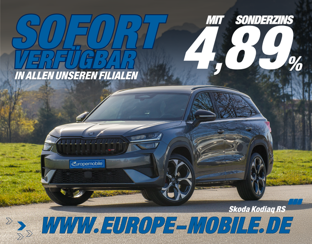 Skoda Kodiaq - H10 RS 2.0 TSI 195kW 4x4 DSG (Vorlauf) 7-SITZE/PANO/MATRIX/AHK/WINTER/STANDHZG/4J.GARANTIE/CANTON/UVM.