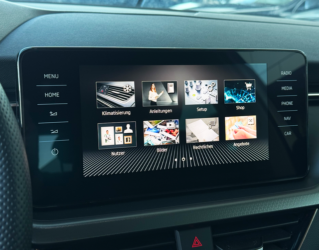 Touchscreen Display Skoda Kamiq 1.5 TSI Style