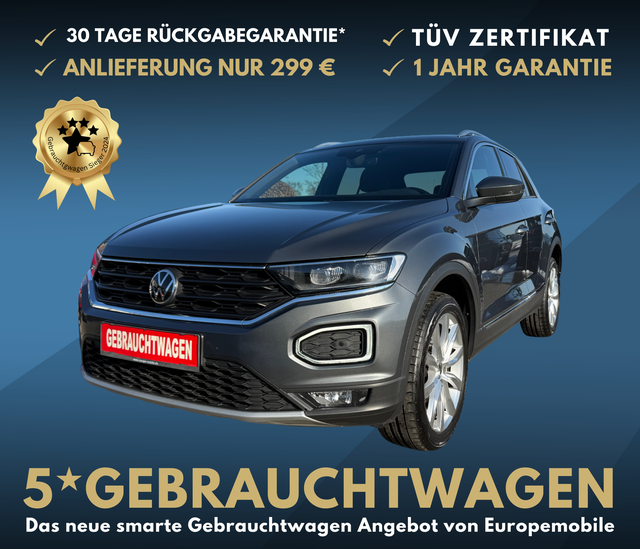 Volkswagen T-Roc - Sport (D7) PLUS PAKET I 1.5 TSI 150 DSG WINTER-NAV-DIGI-FAP Plus-18 Zoll uvm. (Vorlauf 03.11.2025)