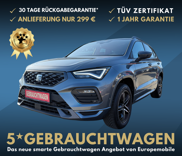 Seat Ateca - FR EXECUTIVE |1.5 TSI 150 DSG|NAV|VIRTUAL|LED|CAM|SHZ|5-J.GAR|19