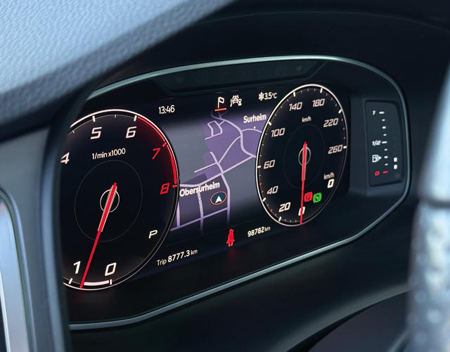 Digitales Cockpit Seat Ateca FR EXECUTIVE