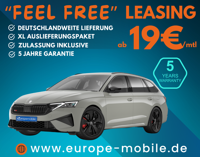 Skoda Octavia Combi - H12 RS 2.0 TSI 265 DSG (Leasingaktion) NAV/PANO/AHK/WINTER/DCC/360/UVM.