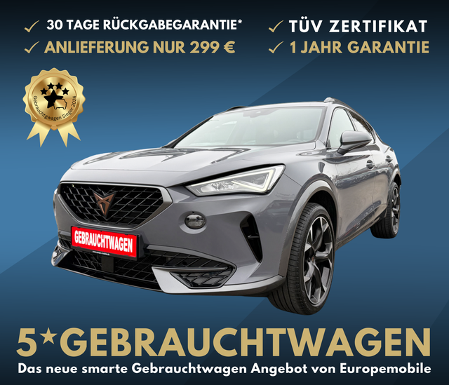 Cupra Formentor - 2.0 TSI 4Drive 190 PS DSG PANO|WINTER|LINK|ASSIST-L|EASYOPEN|19