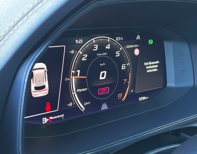 Digitales Cockpit Cupra Formentor VZ 2.0 TSI 4Drive 310 PS DSG