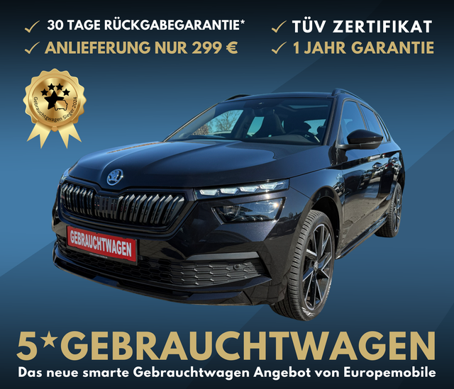 Skoda Kamiq - Monte Carlo Limited (D4) 1.5 TSI DSG 150 NAVI|VIRTUAL|VOLL-LED|KESSY|PANO|SUNSET|5J.GARANTIE UVM.