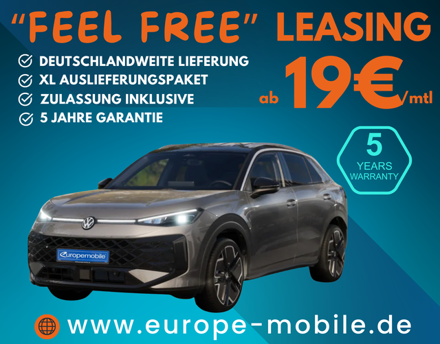 Volkswagen T-Roc - R-Line 1.5 eTSI OPF DSG 150 (Leasingaktion) BLACK/MATRIX/PARKPAKET/TECHNOLOGY/EASYOPEN/PANO/AHK/UVM.