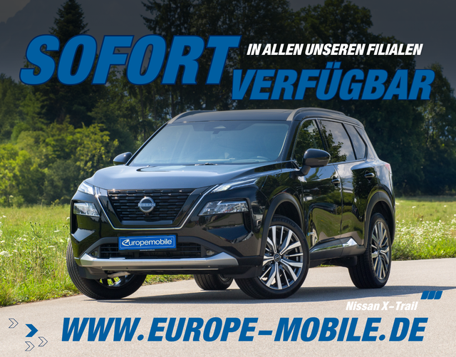 Nissan X-Trail - Tekna + 7-SITZER/PREMIUM-LEDER/20"/BOSE 1.5 VC-T e-Power e-4ORCE (Lager)
