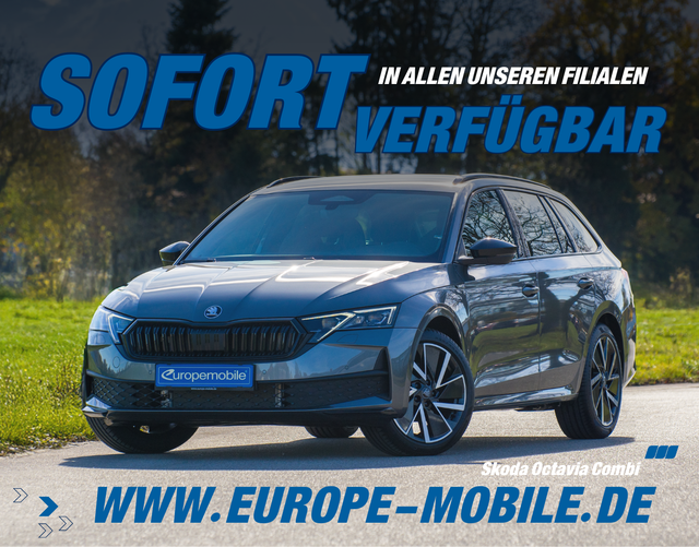 Skoda Octavia Combi - H10 SPORTLINE 1.5 TSI 110 kW mHEV DSG (Lager) NAV/EASY/AHK/ASSIST/4J.GARANTIE/UVM.
