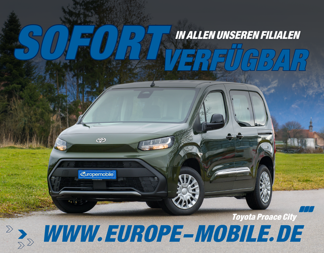 Toyota Proace City - Verso COMFORT L1 1.2T 81 kW 6MT (Lager) LED/SMART/NEBEL/HAC/PDC/UVM.