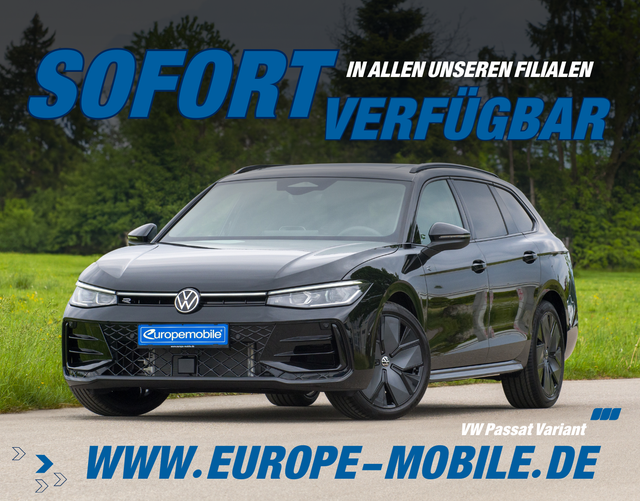 Volkswagen Passat Variant - 2026 R-Line 2.0 TDI SCR 4MOTION 193 DSG (Lager) MATRIX/PANO/HEAD/NAV/AHK/19
