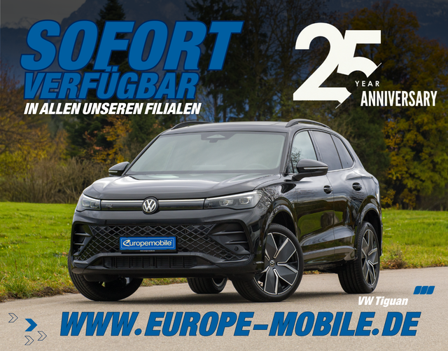 Volkswagen Tiguan - H3 R-LINE 25 Anniversary 2.0 TDI SCR 193 DSG 4MOTION (Lager) NAV.MAX/PANO/20