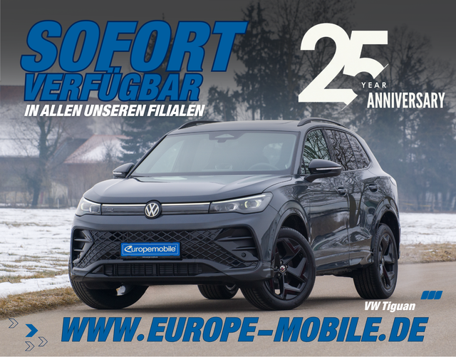 Volkswagen Tiguan - H3 R-LINE 25 Anniversary 2.0 TDI SCR 193 DSG 4MOTION (Lager) NAV/MATRIX/PANO/19