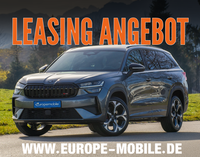 Skoda Kodiaq - H12 RS 2.0 TSI 195kW 4x4 DSG (Leasingaktion) 7-SITZE/PANO/MATRIX/TRAILER/WINTER/360/5J.GARANTIE/CANTON/UVM.