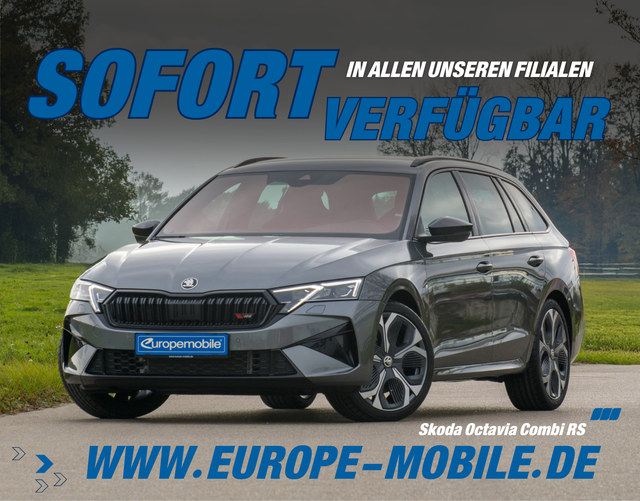 Skoda Octavia Combi - H12 RS 2.0 TSI 265 DSG (Vorlauf) NAV/PANO/AHK/WINTER/19