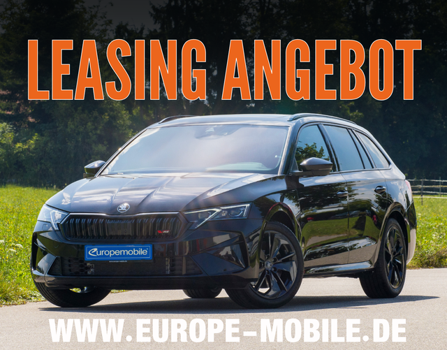 Skoda Octavia Combi - H12 RS 2.0 TSI 265 DSG (Leasingaktion) NAV/PANO/AHK/WINTER/DCC/360/UVM.