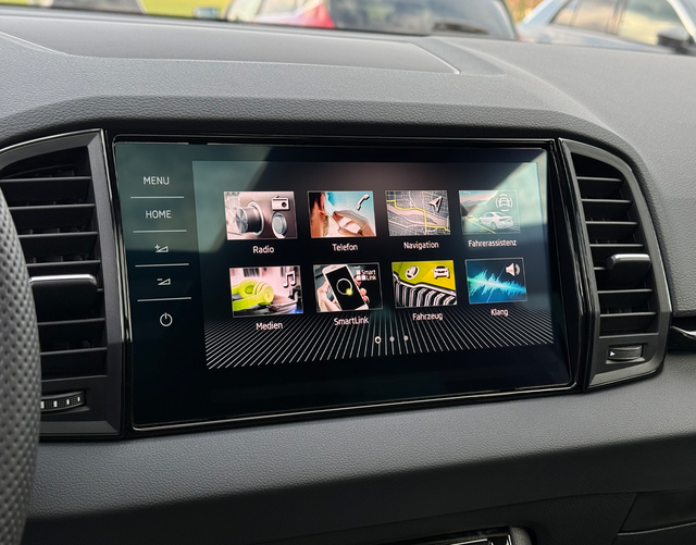 Touchscreen Display Skoda Karoq 2026 SPORTLINE 1.5 TSI ACT EVO 110 kW DSG