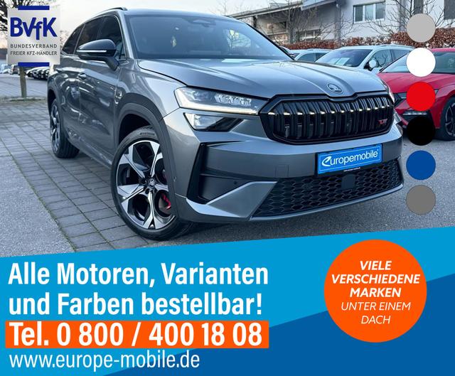 Skoda Kodiaq - H8 RS 2.0 TSI 195kW 4x4 DSG 7-SITZE/PANO/MATRIX/TRAILER/WINTER/360/CANTON/4J.GARANTIE/UVM.