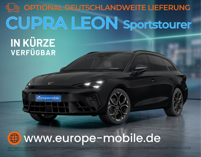 Cupra Leon Sportstourer - 2026 2.0 TSI DSG 4DRIVE 204 (Vorlauf) PANO/KEYLESS/SENNHEISER/AHK/EDGE/WINTER/UVM.