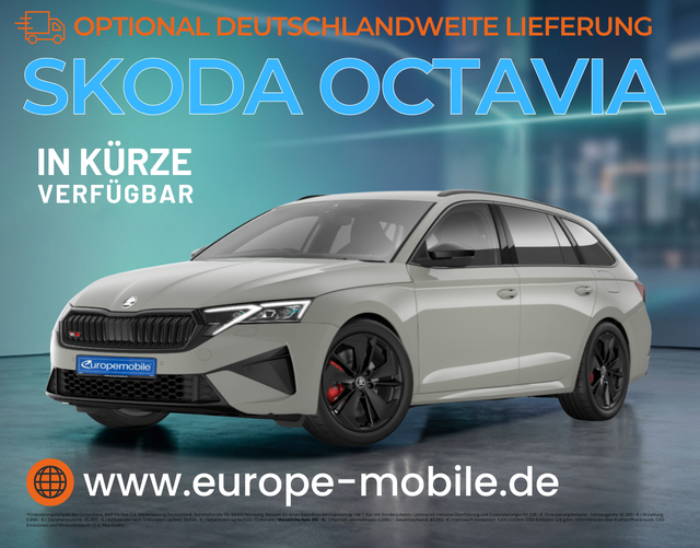 Skoda Octavia Combi - H12 RS 2.0 TSI 265 DSG (Lager) NAV/PANO/AHK/WINTER/DCC/360/UVM.