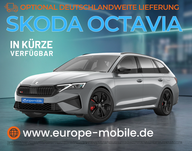 Skoda Octavia Combi - H12 RS 2.0 TSI 265 DSG (Lager) NAV/PANO/AHK/WINTER/DCC/360/UVM.
