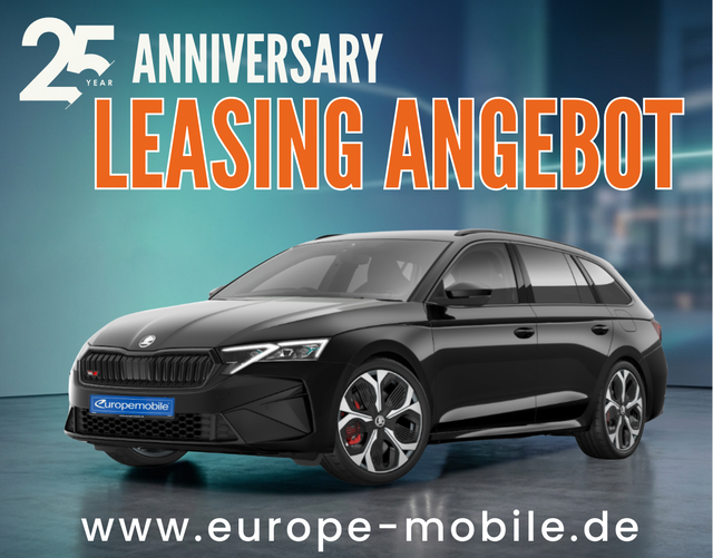 Skoda Octavia Combi - H12 RS „25th Anniversary“ 2.0 TSI 265 DSG (Leasingaktion) NAV/PANO/AHK/WINTER/19