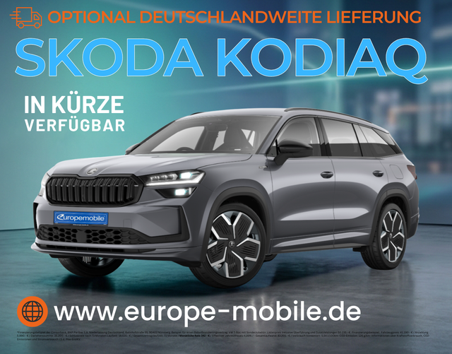 Skoda Kodiaq - Sportline 1.5 iV PHEV 150kW (Vorlauf) PANO/MATRIX/NAV/KESSY/AHK/20"/UVM.