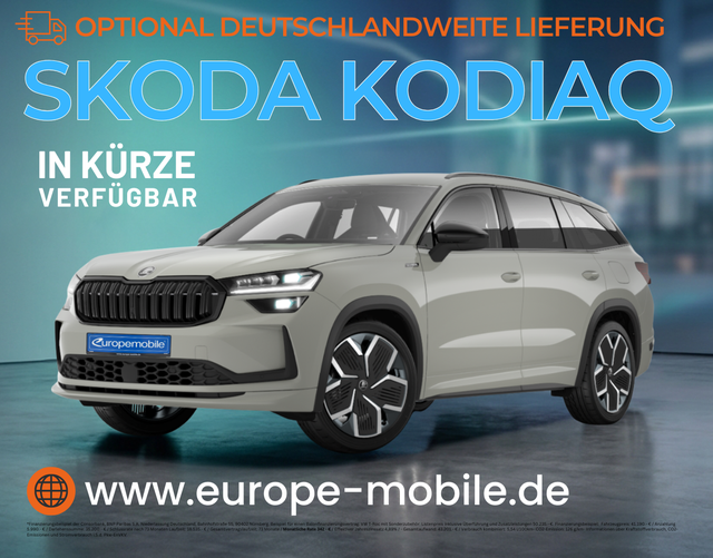 Skoda Kodiaq - Sportline 1.5 iV PHEV 150kW (Vorlauf) PANO/MATRIX/NAV/KESSY/AHK/20"/UVM.