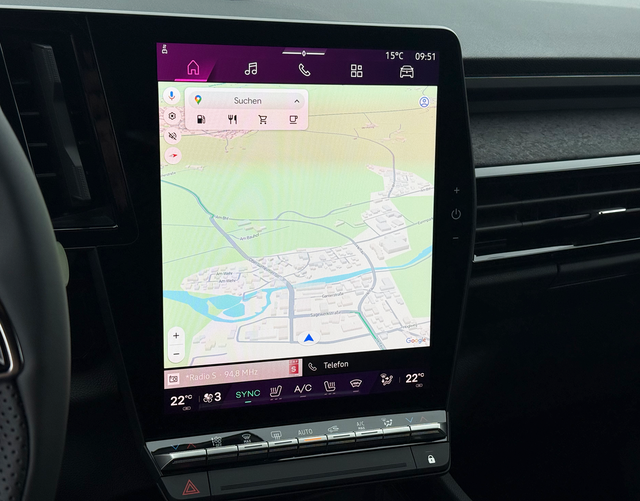 Touchscreen Display Renault Rafale TECHNO Full Hybrid E-Tech