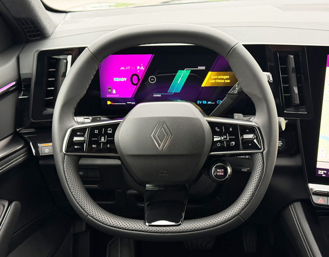 Lenkrad Renault Rafale TECHNO Full Hybrid E-Tech