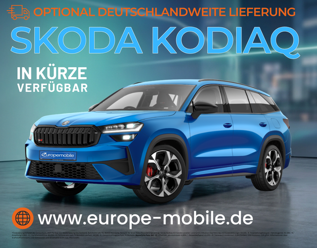 Skoda Kodiaq - H8 RS 2.0 TSI 195kW 4x4 DSG 7-SITZE/PANO/MATRIX/TRAILER/WINTER/360/CANTON/4J.GARANTIE/UVM.