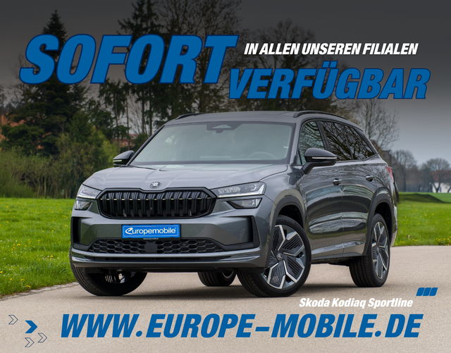 Skoda Kodiaq - H2 SPORTLINE 2.0 TDI 142 kW 4x4 DSG (Vorlauf) MATRIX PLUS/CANTON/ASSIST PLUS/HEAD/20