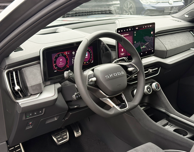 Interieur Skoda Kodiaq SPORTLINE 2.0 TDI 142 kW 4x4 DSG