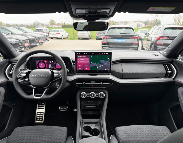 Innenraum Skoda Kodiaq SPORTLINE 2.0 TDI 142 kW 4x4 DSG