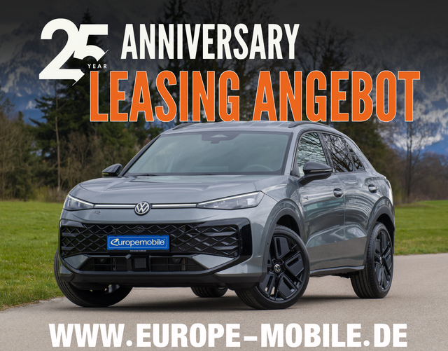 Volkswagen T-Roc - R-Line „25th Anniversary“ 1.5 eTSI OPF DSG 150 (Leasingaktion) BLACK/MATRIX/NAV/PANO/AHK/UVM.