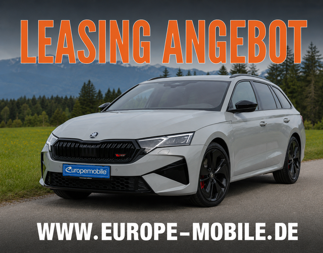 Skoda Octavia Combi - H12 RS 2.0 TSI 265 DSG (Leasingaktion) NAV/PANO/AHK/WINTER/DCC/360/UVM.