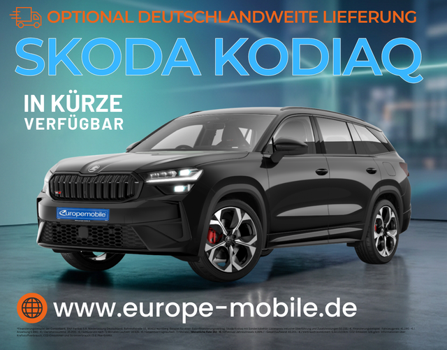 Skoda Kodiaq - H3 RS 2.0 TSI 195kW DSG 4x4 (Vorlauf) MATRIX/PANO/AHK/SUITE/5J.GARAN./UVM.