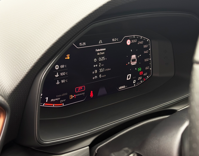Digitales Cockpit Cupra Leon Sportstourer VZ NAVI WINTER "25th Anniversary" 2.0 TSI