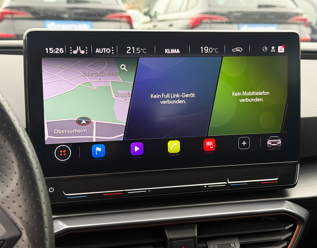 Touchscreen Display Cupra Leon Sportstourer VZ NAVI WINTER "25th Anniversary" 2.0 TSI