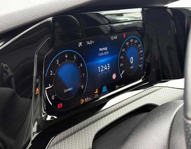 Digitales Cockpit Volkswagen Golf R-Line 1.5 TSI 