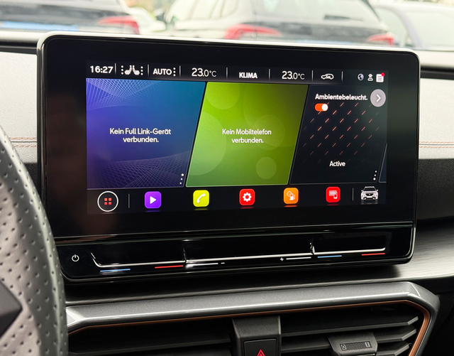 Touchscreen Display Cupra Formentor 1.5 TSI 150 PS DSG