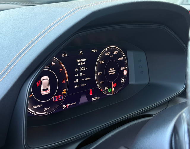 Digitales Cockpit Cupra Formentor VZ 2.0 TSI 4Drive 310 PS DSG 