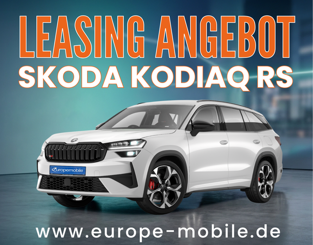 Skoda Kodiaq - RS 2.0 TSI 195kW 4x4 DSG (Leasingaktion) 7-SITZE/PANO/MATRIX/AHK/WINTER/4J.GARANTIE/CANTON/UVM.