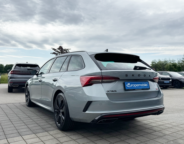 Hinten Skoda Octavia Combi RS 2.0 TSI 265 DSG