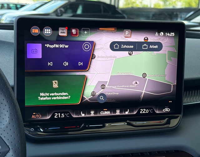 Touchscreen Display Cupra Terramar VZ 2.0 TSI 195kW DSG 4Drive 