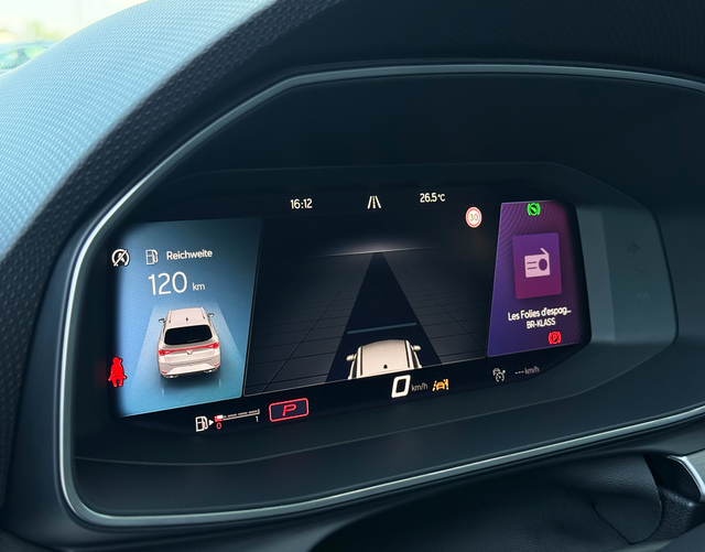 Digitales Cockpit Seat Leon Sportstourer FR