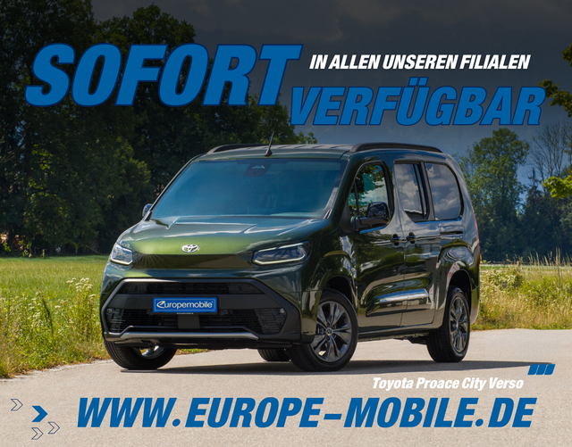 Toyota Proace City - Verso TEAMPLAYER L2 1.5 D-4D 96 kW AT 7-Sitzer (Lager) LED/WINTER/17